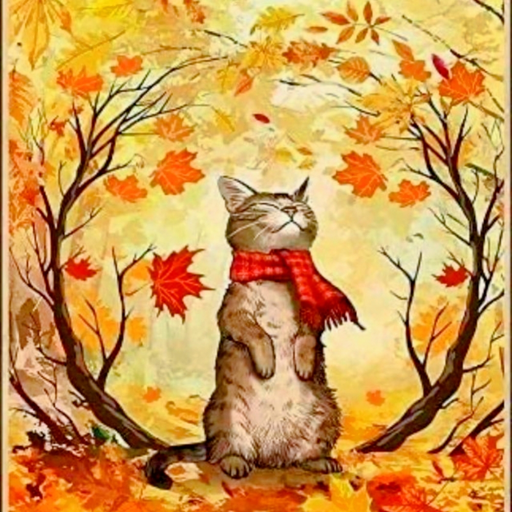 Kitty Cat Art: Once upon a time there was a Girl..